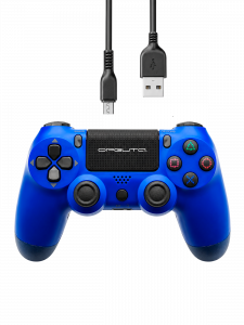 Геймпад проводной джойстик для PS4, ПК Орбита OT-PCG13 Синий